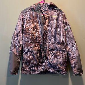 Magellan Camo Waterproof Jacket with lining and hood